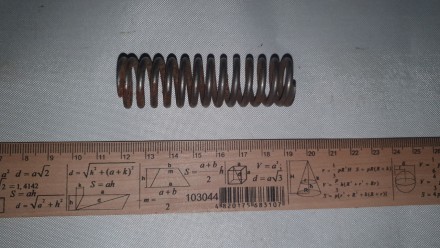 Пружина сжатия 21х69х2.75 мм.
Производство СССР.
 
Диаметр наружный - 21 мм.
Диа. . фото 3