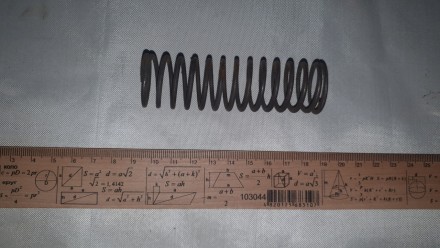 Пружина сжатия 26.3х88х2 мм.
Производство СССР.
 
Диаметр наружный - 26.3 мм.
Ди. . фото 2