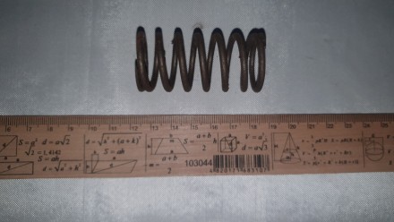 Пружина сжатия 28.5х56х3 мм.
Производство СССР.
 
Диаметр наружный - 28.5 мм.
Ди. . фото 2