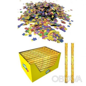 Пневмохлопавка 28 см наповнючач конфеті символіка України PFF442030 BEZANT. . фото 1