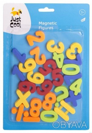 з магнітом/у комплекті представлені кольорові цифри; підходить до всіх магнітних. . фото 1