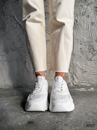 
 
Кроссівки жіночі Milano білі екошкіра 8045 розмір 36
Матеріал: текстиль + гум. . фото 7