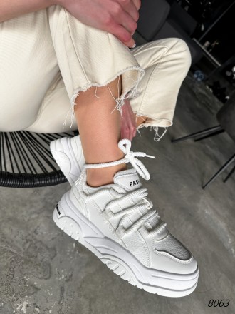 
 
Кросівки жіночі Doro білі екошкіра 8063 розміри 36, 37
Матеріал: екошкіра + т. . фото 2
