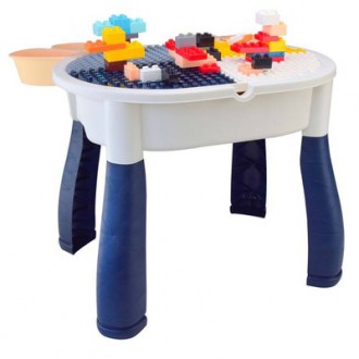 Набор Стол и стул зайчик Iblock PL-921-285
 
Детский игровой стол и стульчик IBL. . фото 4