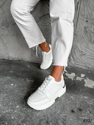 
 
Кросівки жіночі Veronica білі натуральна шкіра 8102 розмір 38
Матеріал: натур. . фото 6