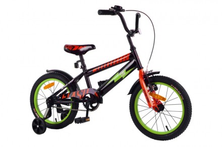 Велосипед детский двухколесный 16" Tilly Flash T-21649 green+red. Ивано-Франковск. фото 1 Велосипед детский двухколесный 16" Tilly Flash T-21649 green+red. Ивано-Франковск. фото 1
