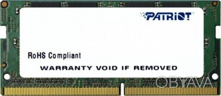  
Производитель Patriot 
Гарантия Гарантия 6 лет 
группа продуктов памяти RAM Pa. . фото 1