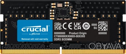  
Производитель Crucial 
Гарантия Гарантия 6 лет 
группа продуктов памяти RAM Cr. . фото 1