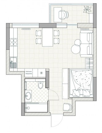 Продаж 1к квартири в ЖК Теремки. Киев. фото 1 Продаж 1к квартири в ЖК Теремки. Киев. фото 1