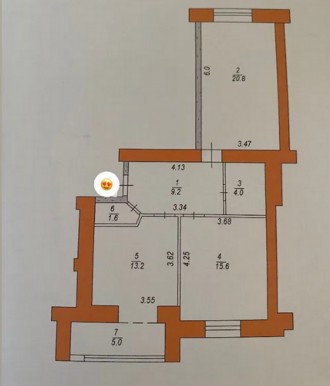  Продаж двокімнатної квартири у новозбудованому, цегляному будинку на масиві Дру. Дружба. фото 2