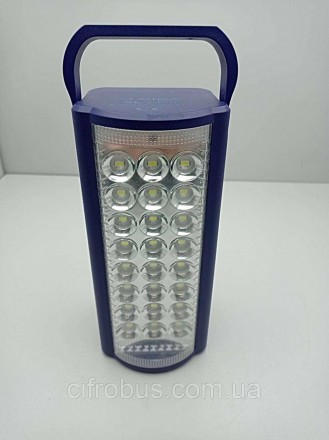 Аварийный аккумуляторный фонарь лампа Almina DL-2424 с функцией Power bank перен. . фото 4