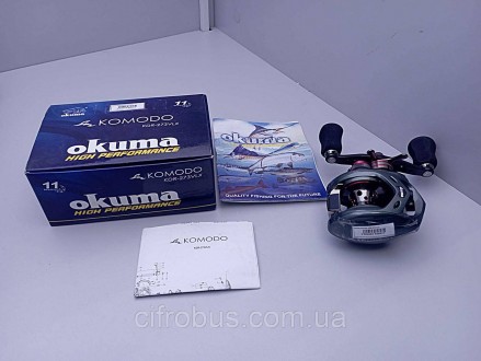 Okuma Komodo KDR-273 VLX
Внимание! Комиссионный товар. Уточняйте наличие и компл. . фото 3