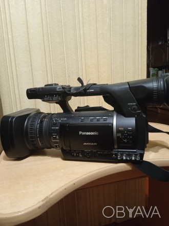 Продається відеокамера Panasonic AG-Ac130Aen в доброму, робочому стані, з трьома. . фото 1