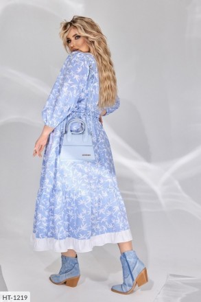Сукня HT-1220
 Тканина-софт. Супер якість!
 Колір -чорний, блакитний, синій.
 Су. . фото 4