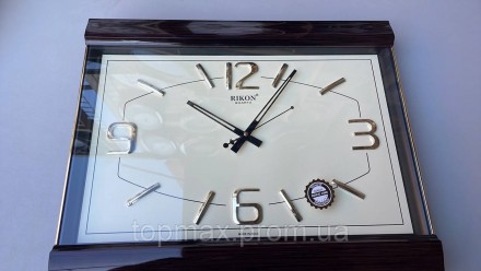 Настінний годинник Rikon 9551 45*36см
Характеристики:
Розмір годинника: 36 см х . . фото 2