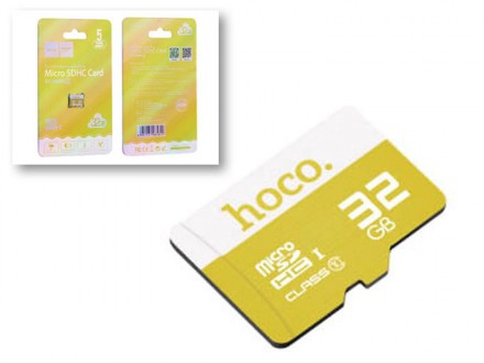 Карта памяти 32Гб Hoco TF Micro SDXC Высокоскоростная TF Card, карта памяти Micr. . фото 2
