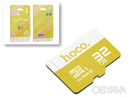Карта памяти 32Гб Hoco TF Micro SDXC Высокоскоростная TF Card, карта памяти Micr. . фото 1