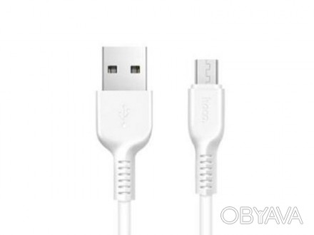 Кабель USB - micro USB 3м Hoco X20 (уп. 30шт) Высококачественный кабель позволяе. . фото 1