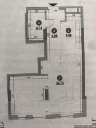 Продаж 1к квартири в ЖК Америка 
Вул В. Великого 10 
Однокімнатна квартира хорош. Франковский. фото 3