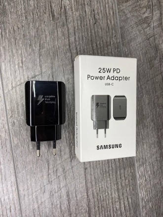 Сетевое зарядное устройство для Samsung USB-C 25W
Максимальная мощность зарядки . . фото 3