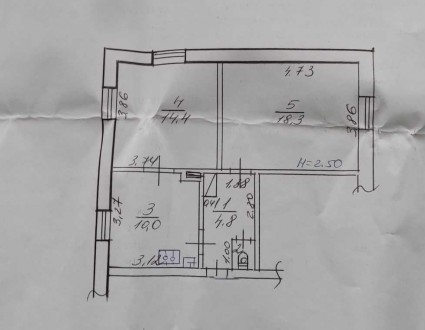 Номер оголошення на сайті компанії: SF-2-875-127-OB.
Продам 2к квартиру у центрі. . фото 9