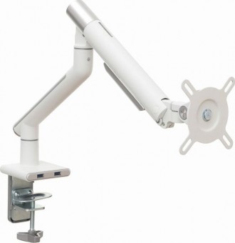 Кронштейн настольный белый RAMM L19GD для монитора 17"-32". Львів. фото 1 Кронштейн настольный белый RAMM L19GD для монитора 17"-32". Львів. фото 1