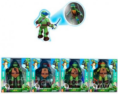 Игровой набор 0810B15 Герои Черепашки ниндзя TMNT 1 герой 15см 4 вида встроенный