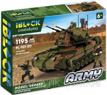 Конструктор iBlock PL-921-511 "Зенитная самоходная установка ЗСУ Гепард Gepard" . Харьков. фото 1 Конструктор iBlock PL-921-511 "Зенитная самоходная установка ЗСУ Гепард Gepard" . Харьков. фото 1
