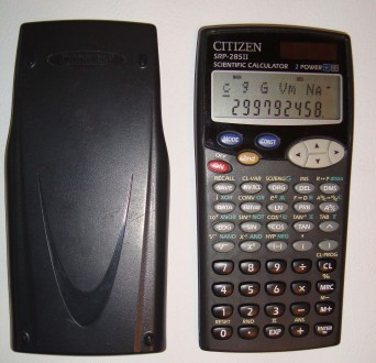 Калькулятор Citizen SRP-285II - программируемый калькулятор
Виробник: 	Citizen
. . фото 2