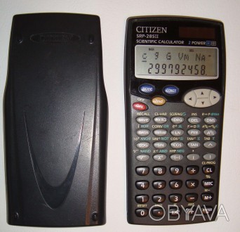 Калькулятор Citizen SRP-285II - программируемый калькулятор
Виробник: 	Citizen
. . фото 1
