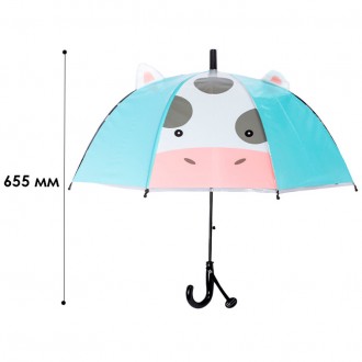 Детский зонтик "напротив" с системой антиветра - это современный и практичный ак. . фото 5