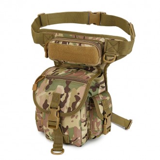 Сумка тактическая на бедро AOKALI Outdoor A90 Camouflage CP 17шт. Київ. фото 1 Сумка тактическая на бедро AOKALI Outdoor A90 Camouflage CP 17шт. Київ. фото 1