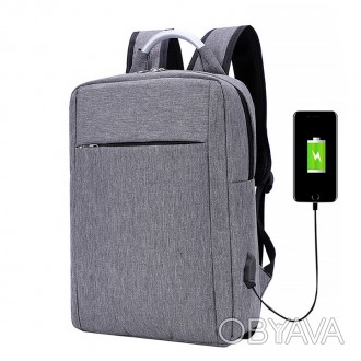 Рюкзак для ноутбука 14" Lesko 2023 с USB разъемом городской
Взгляни на мир с нов. . фото 1