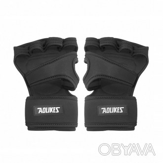 Перчатки для спорта AOLIKES A-118 с поддержкой запястья 
Перчатки для спорта – э. . фото 1