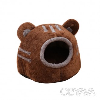 Домик для котов Taotaopets 569902 Bear house Brown 33*33*30 лежак 4шт