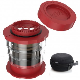 Компактная ручная кофеварка Cafflano Compact, Красная. Тернополь. фото 1 Компактная ручная кофеварка Cafflano Compact, Красная. Тернополь. фото 1