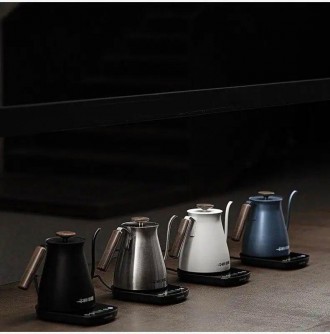 Чайник с поддержкой температуры электрический MHW-3BOMBER Черный, для кофе, Элек. . фото 6