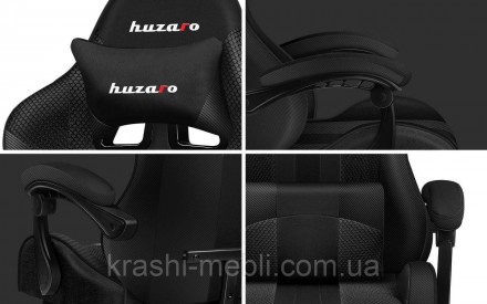 Huzaro Force 4.7 — СПРАВЖНИЙ ІГРОВИЙ КОМФОРТ Force 4.7 — це крісло, яке акцентує. . фото 8