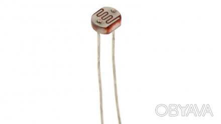  Фоторезистор датчик света GL5528 для Arduino. 
 Фоторезистор - компонент, измен. . фото 1