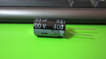  Конденсатор электролитический 33uF 400V 16x25 RD 105C. Технические характеристи. . фото 3