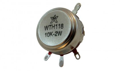 Потенциометр круговой Spark WTH118-1A 2W 10K. Однорядный (чотириконтактний) поте. . фото 3
