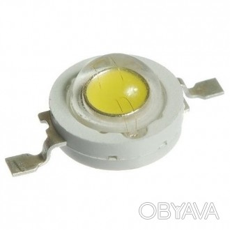  LED светодиод 3W 6500K 200Lm 3-3.6V. Технические характеристики Мощность: 3 Вт . . фото 1