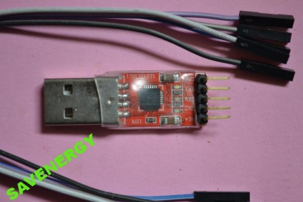  USB-UART конвертер на чипе CP2102 - адаптер для подключения устройств, имеющих . . фото 4