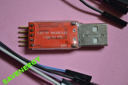  USB-UART конвертер на чипе CP2102 - адаптер для подключения устройств, имеющих . . фото 5