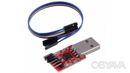  USB-UART конвертер на чипе CP2102 - адаптер для подключения устройств, имеющих . . фото 1