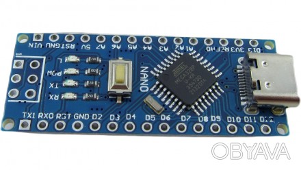  Плата Arduino Nano V3.0 ATmega328P CH340 Type C.. . фото 1