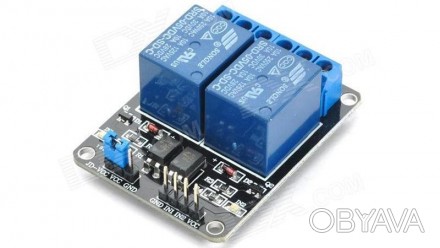  2-канальный модуль реле 5V для Arduino PIC ARM AVR используется для управления . . фото 1