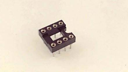  Цанговая панелька для микросхем IC гнездо. Технические характеристики Размер: d. . фото 3
