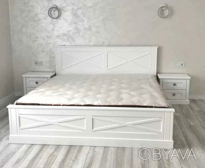 Новинка двоспальне ліжко Максим з дерева бук у прованс стилі.
Ліжко відрізняєть. . фото 1