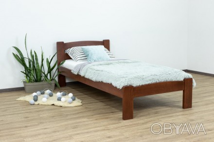 Продам нове ліжко з масиву бука розмір 90/190
Масив дерева бук .
 Сертифікован. . фото 1